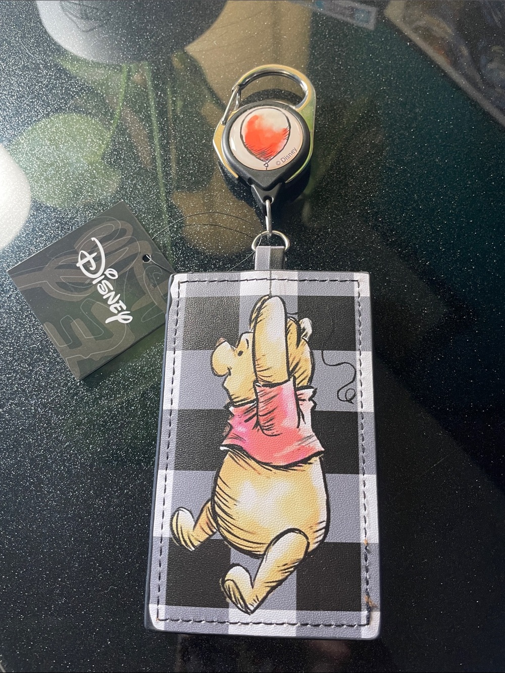 NWT Disney Winnie the Pooh Retractable Badge Reel
